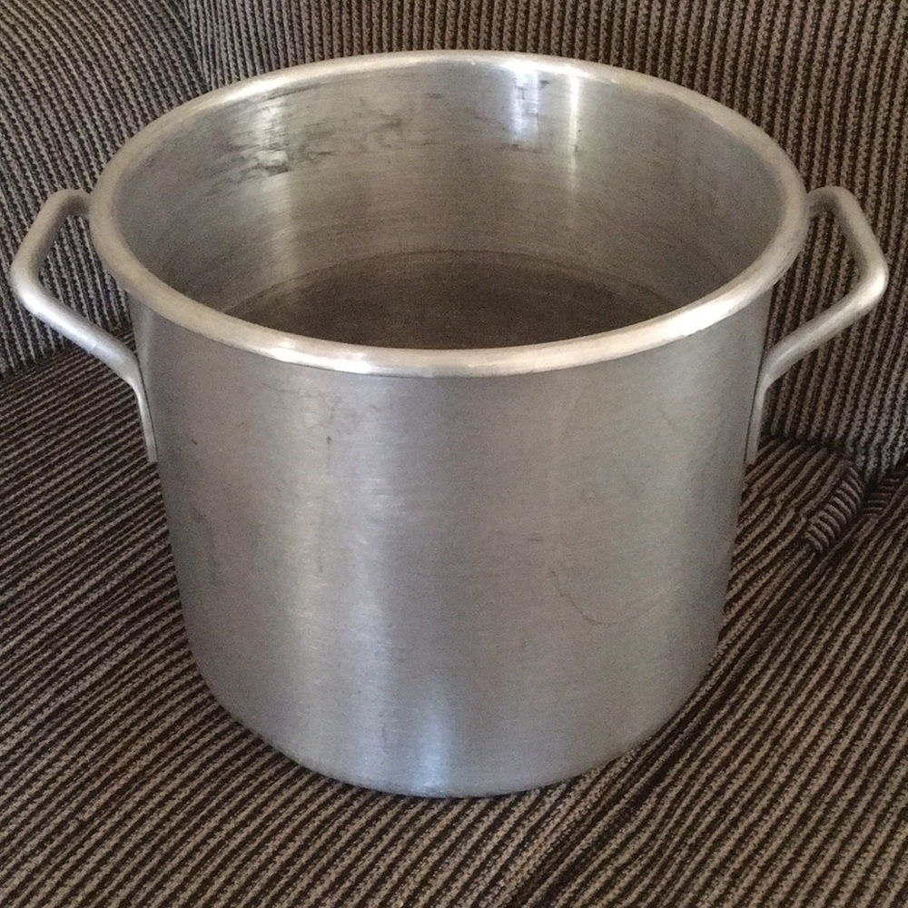 Lincoln Wear-Ever Aluminum 20 Qt Stock Pot - 12"